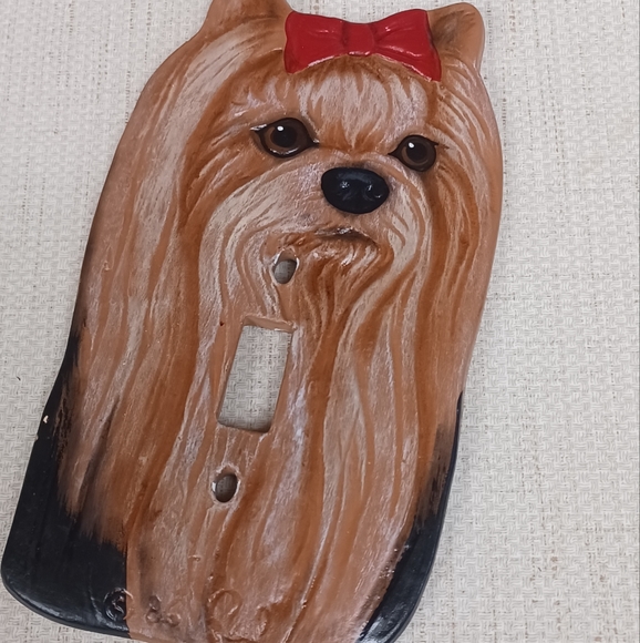 Wall Decor Puppy Dog Shitzu Light Switch Panel Poshmark
